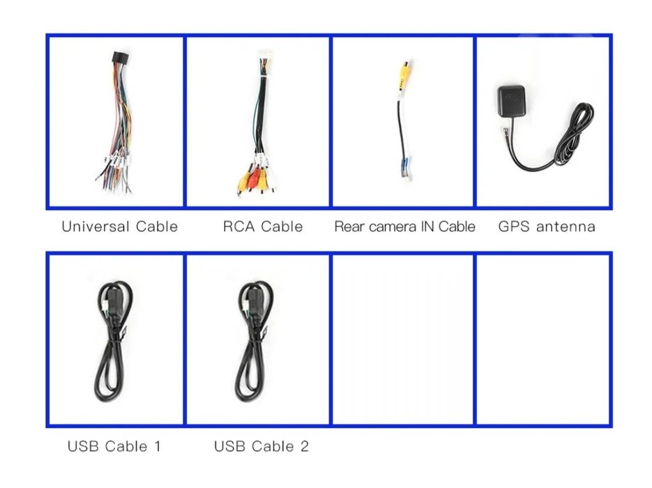 2din магнитола Android 2/32 Гб 7 9" 10" Навигация CarPlay Android Auto