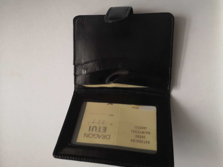 Etui na karty /dokumenty /nowe/skóra naturalna/prezent