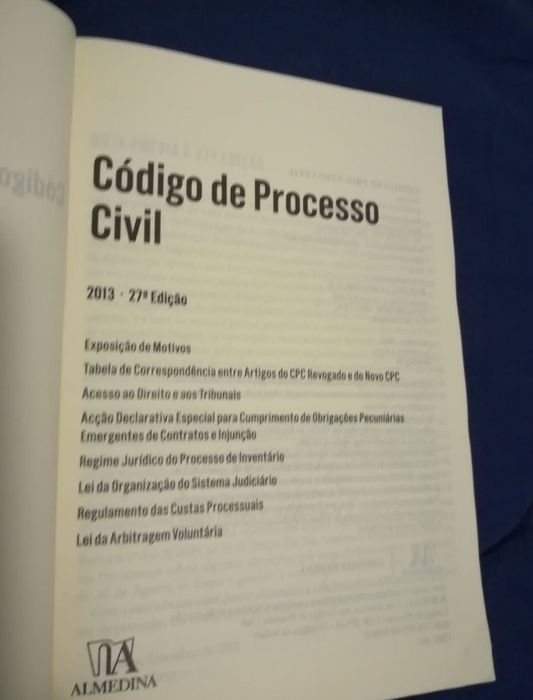 Código do Processo Civil