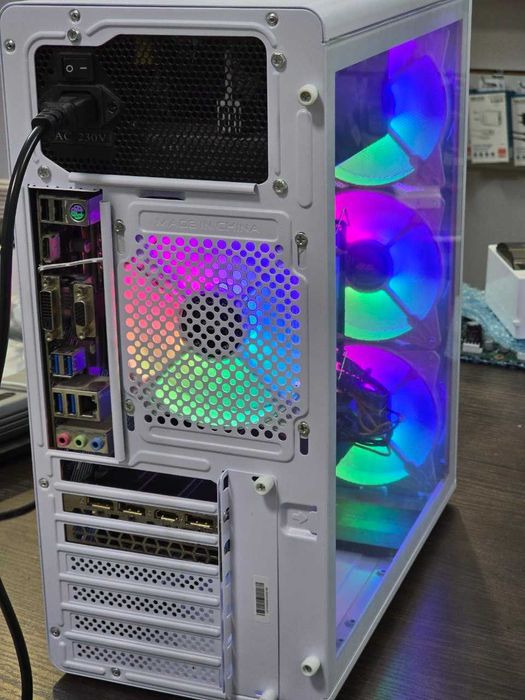 Белый игровой ПК Core i5-10400 GTX1660 16gb 500gb