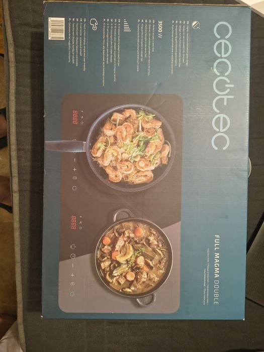 Placa indução dupla Cecotec