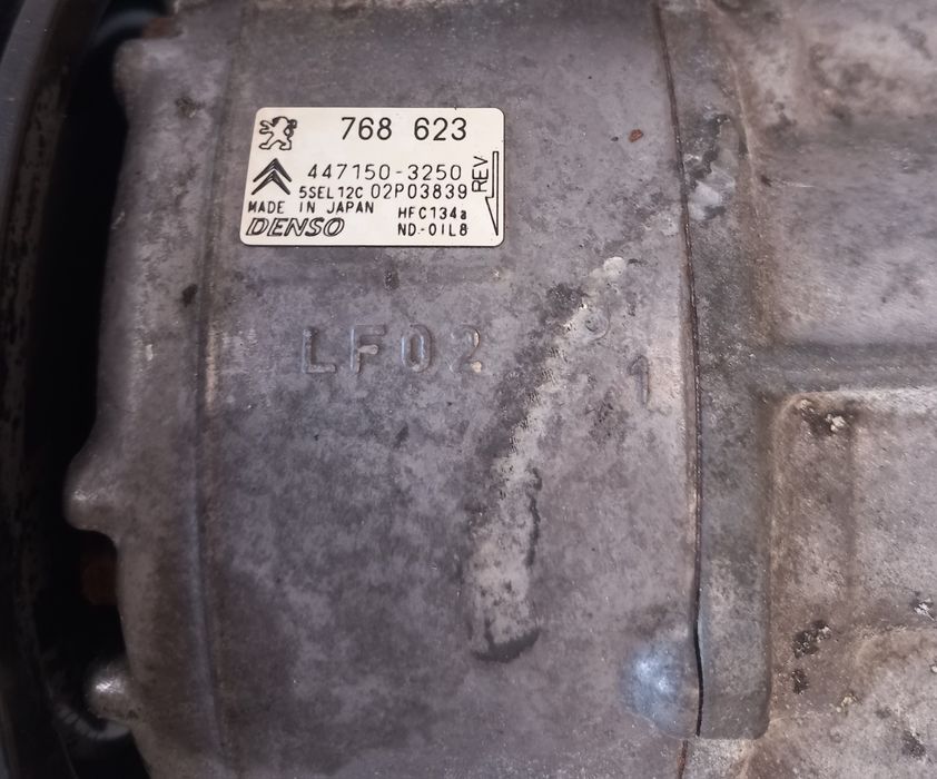 Compressor de ar condicionado grupo PSA Peugeot Citroen