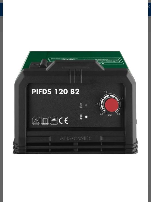 Soldador de arame tubular inversor parkside