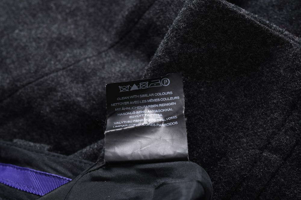 MEXX krótka wełniana spódniczka 70% wełna grafitowa r. 40