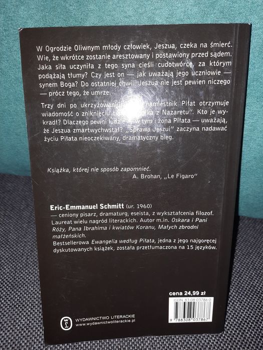 Ewangelia według Piłata, książka