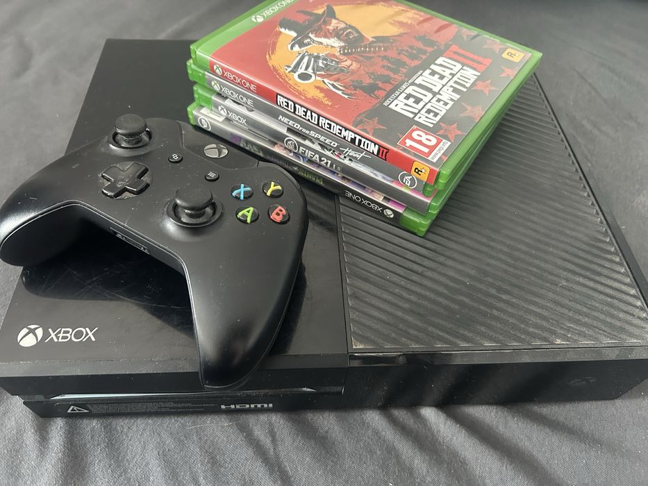 xbox one + gry sprzedam