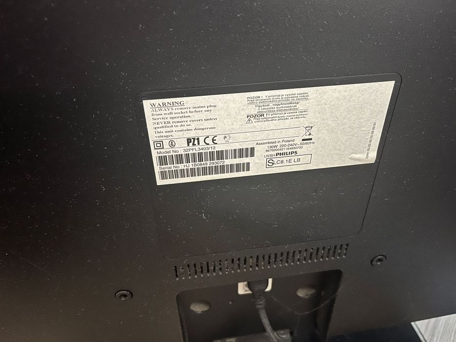 Telewizor LCD PHILIPS 32PFL3403/12