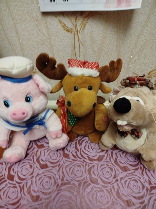 Продам м'які  іграшки