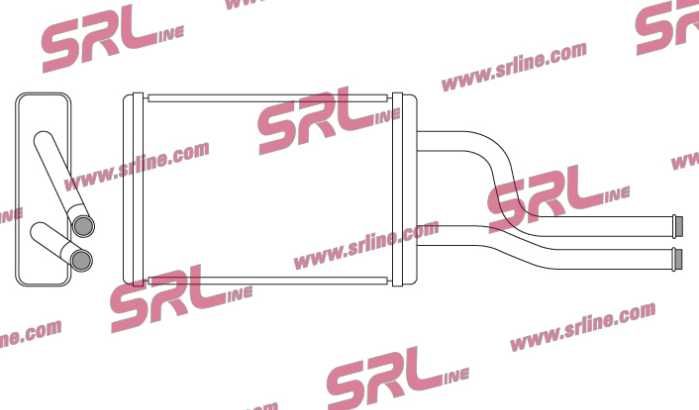 Radiador da Sofagem Toyota Hiace LXH12 1995 a 2005