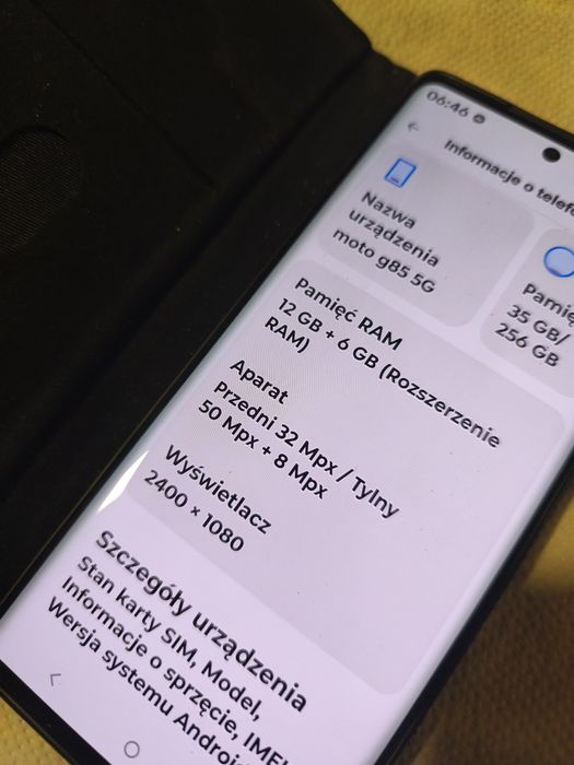 Motorola G85 5g jak nowa