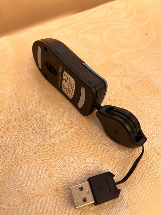 Rato de pc com fio extensivel