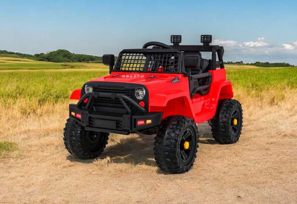 Terenowy JEEP RAPTOR OFF-ROAD Elektryczny Auto Akumulator RC 2 DZIECI