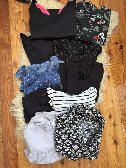 Zestaw sukienek w rozmiarach M i L damskie + gratis
