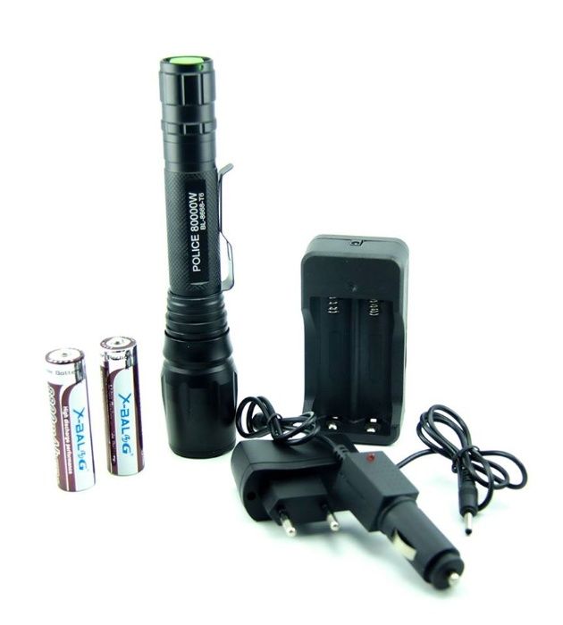 Kit Lanterna mais poderosa do mercado legal 8000 Lumens reais.Novas