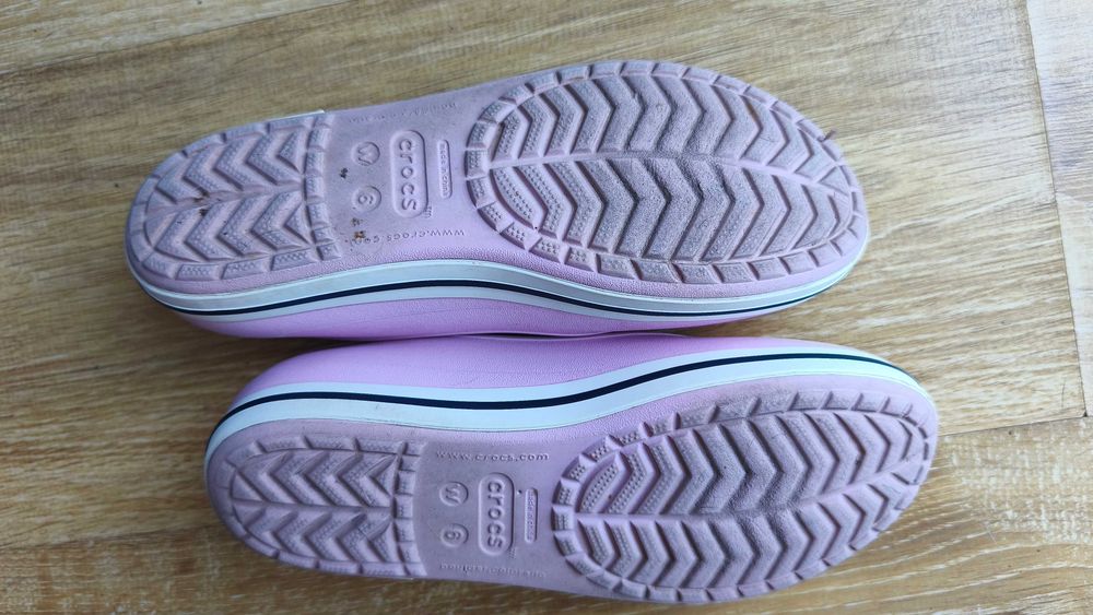 baleriny Crocs W6 lawendowe /liliowe