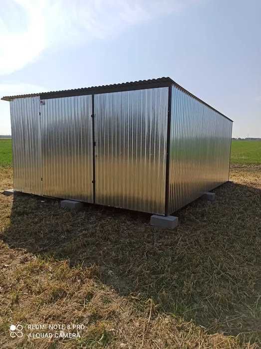 Garaż blaszany 4x5!Garaż blaszak!PRODUCENT!Garaże!Blaszaki 4x4 3x5 6x6