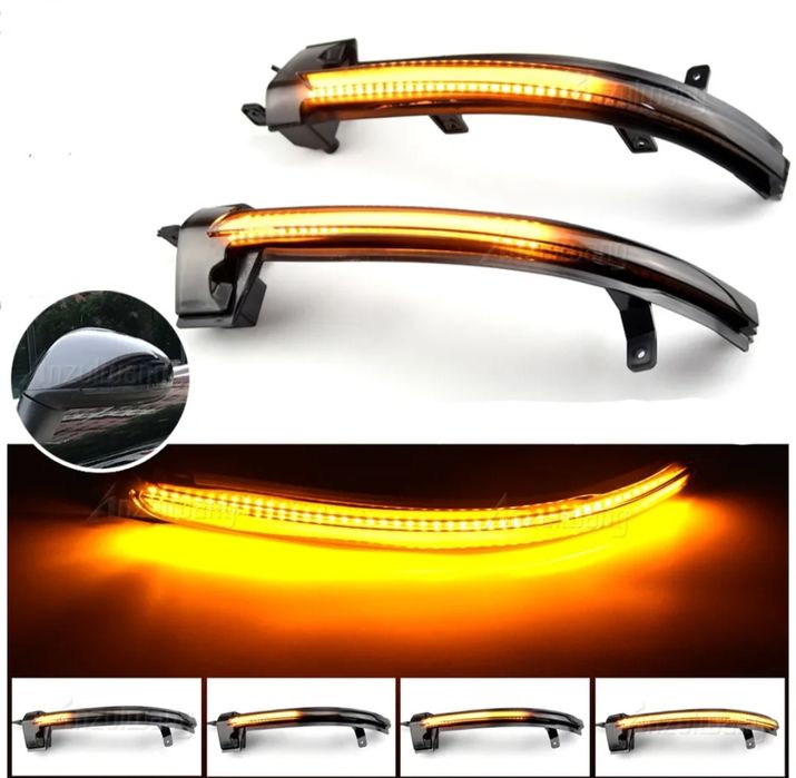 Динамични поворотники в дзеркала VW Volkswagen Touareg 1 2 Фольксваген