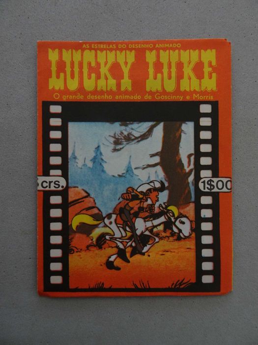 Carteira de cromos fechada - Lucky Luke