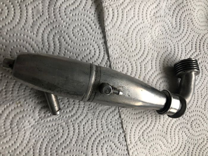 Lote de 4 escapes 1/8 nitro