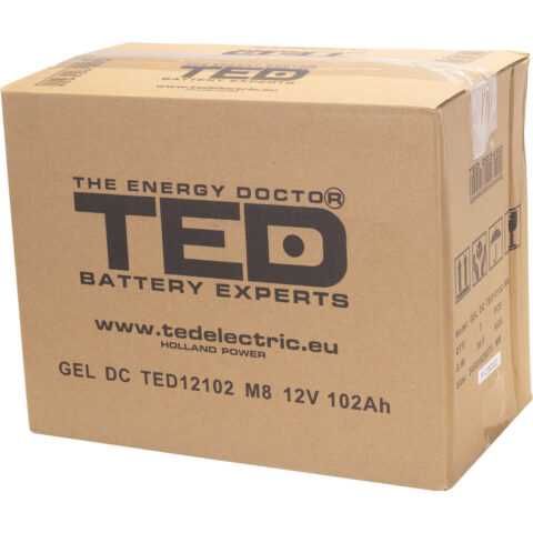 ИБП Aruna 1200 + гелевый аккумулятор TED 102Ah