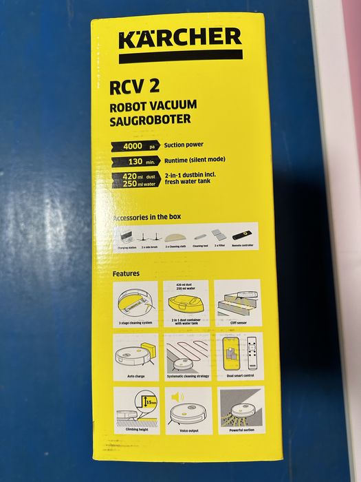 Робот-пылесос моющий Karcher RCV 2