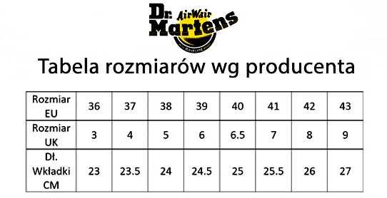DR. MARTENS  białe skórzane  389 zł tanio okazja 610 taniej