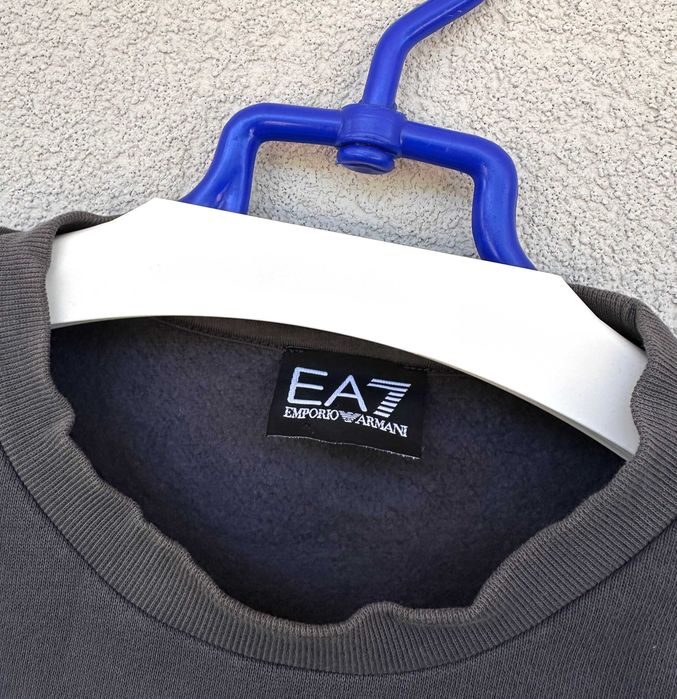 Bluza Emporio Armani EA7 męska szara r. S