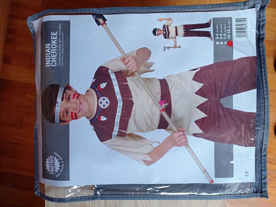 Fantasia Carnaval Índio Cherokee (Rapaz)