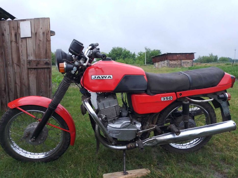 Рама ява живі документи вилка фара приборка сидіння бак бардачки мотор