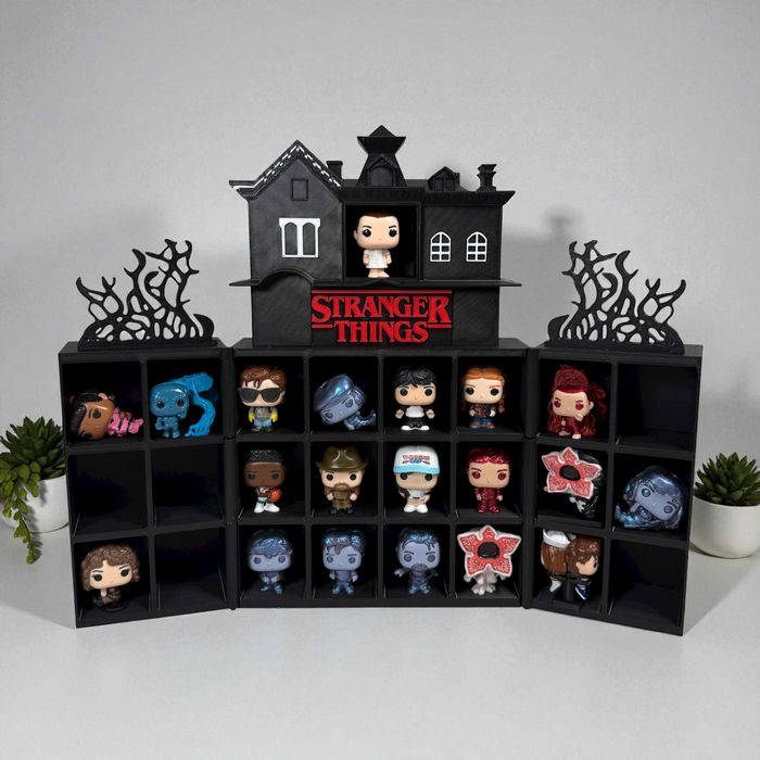 Полиця Дім для Фігурок Stranger Things Kinder Joy Funko Pop Stand