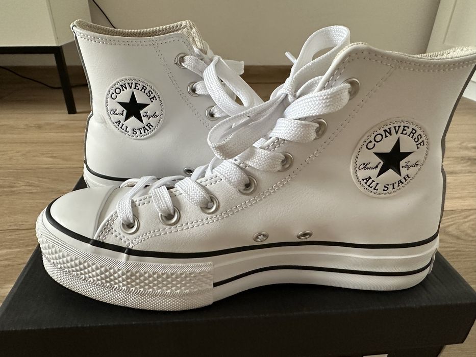 Trampki damskie Converse skórzane 38