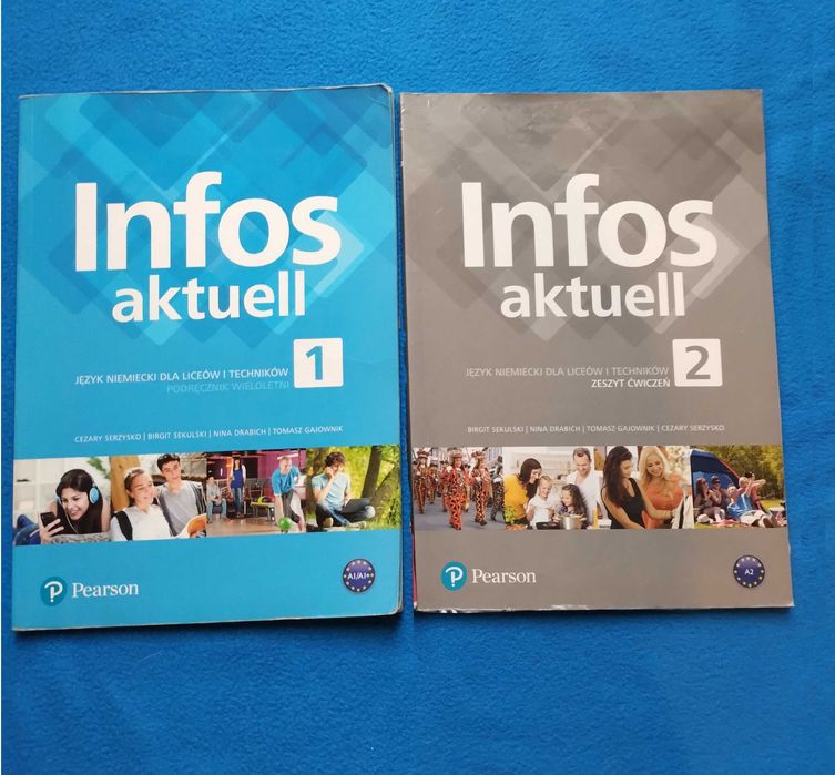 Infos aktuell 1 i 2 podręcznik i zeszyt ćwiczeń liceum technikum