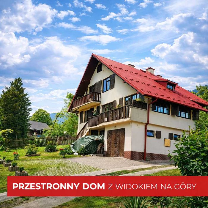 Dom w górach z widokiem, 200m²- idealny jako wakacyjny lub całoroczny