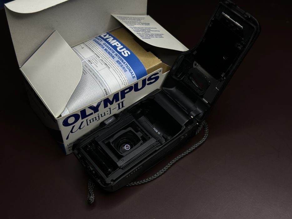 Olympus mju ii плівковий фотоапарат мью 2 новий з коробкою kodak zoom