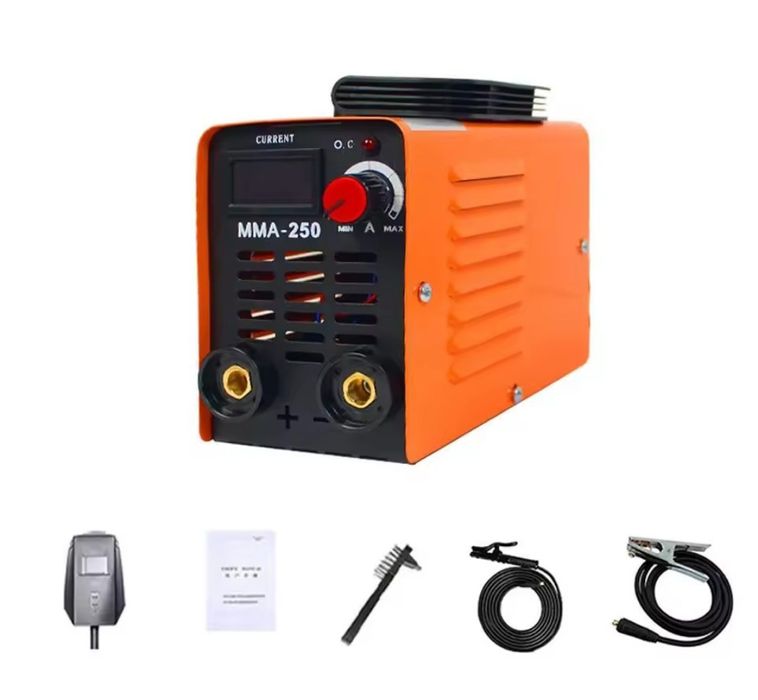 Máquina de Soldar Inverter MMA-250 Turbo – Potência Profissional e Ult