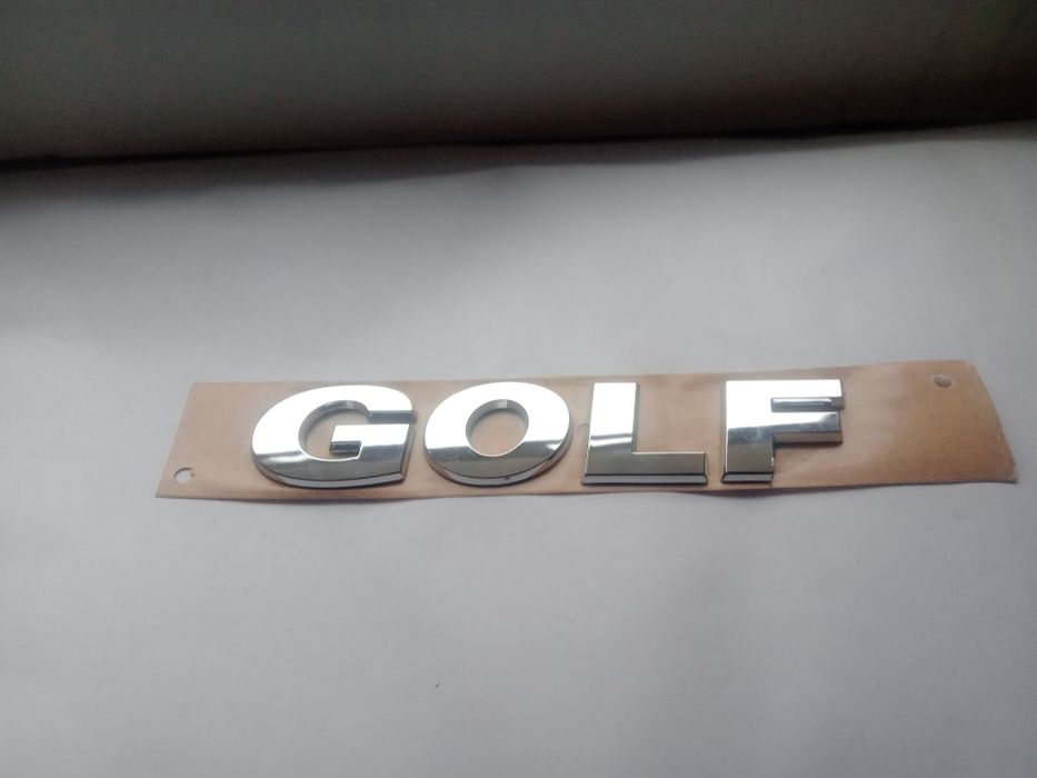 napis Golf na tył do vw modelu 4 i 5,6 promocja