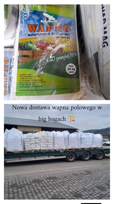 Nawozy/ saletrzak/ wapno