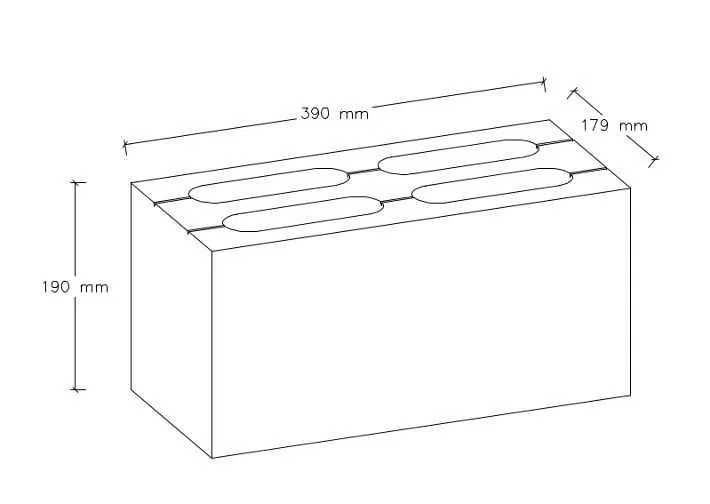 Pustak betonowy akustyczny 39/18/19cm Nowość! pustaki akustyczne