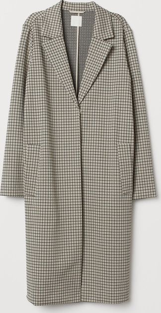 Пальто в клітину h&m