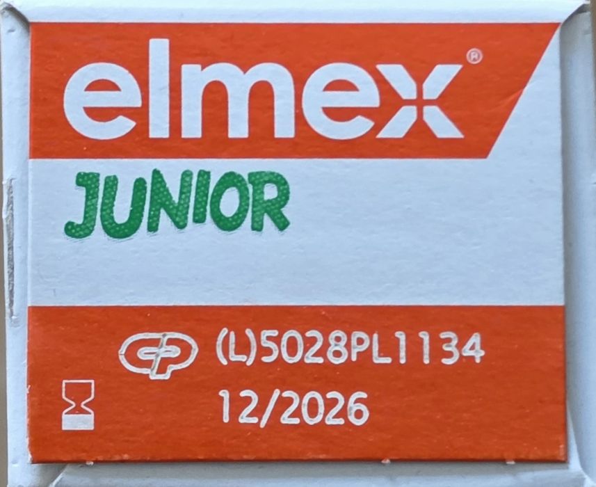 Pasta elmex junior