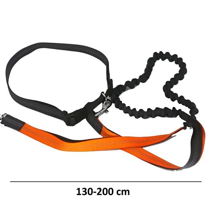 Smycz Psa Biegania Amortyzator 130-200cm Rozszerzalna Spacer