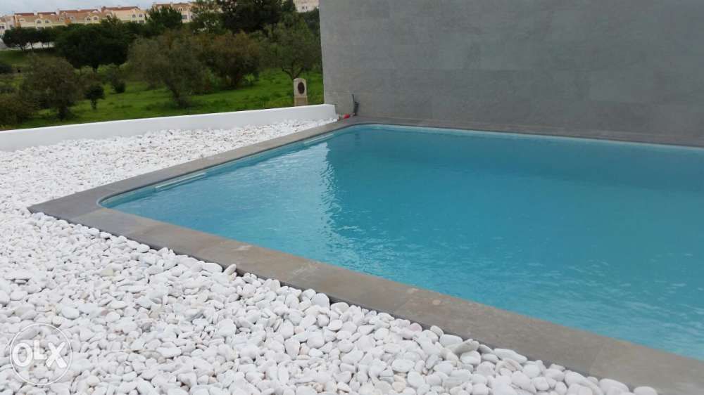 Seixo rolado de marmore - pedra para jatdim