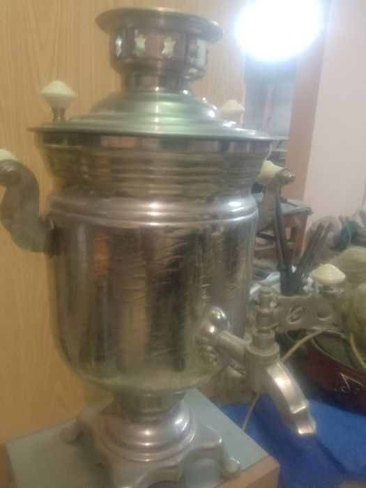 Самовар латунный ссср
