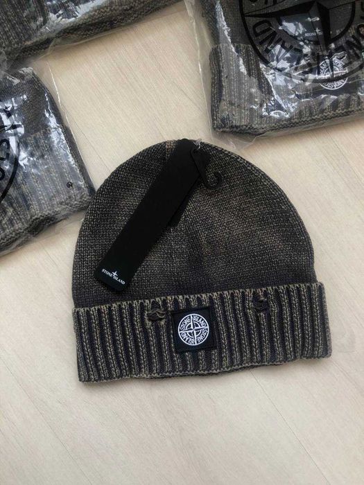 Шапка Stone Island | В'язана | 100% коттон