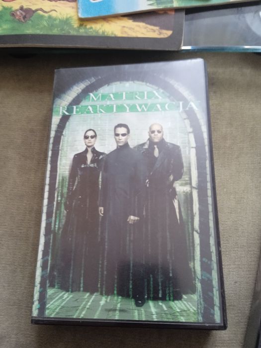 Orginalna kaseta VHS matrix reaktywacja