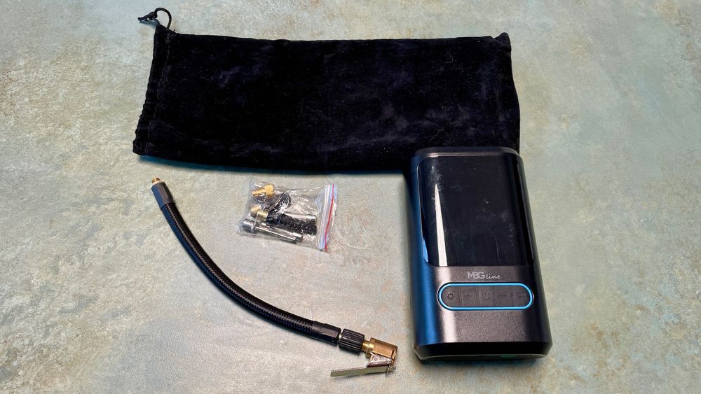 Pompka Elektryczna mini kompresor USB Powerbank MBG Line 8466 PRO