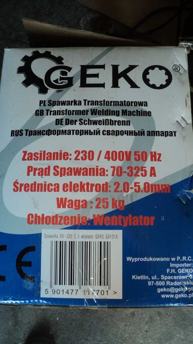 Spawarka GEKO stan BDB