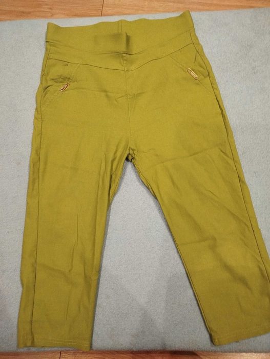 Getry damskie zielone