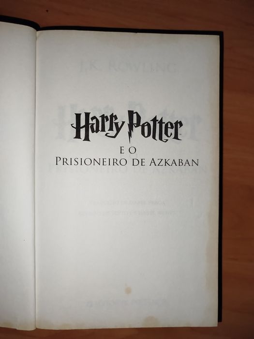 Livro Harry Poter e o Prisoneiro Azbazan