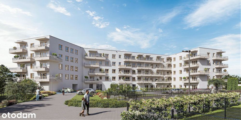 2-pokojowe mieszkanie 39m2 + balkon